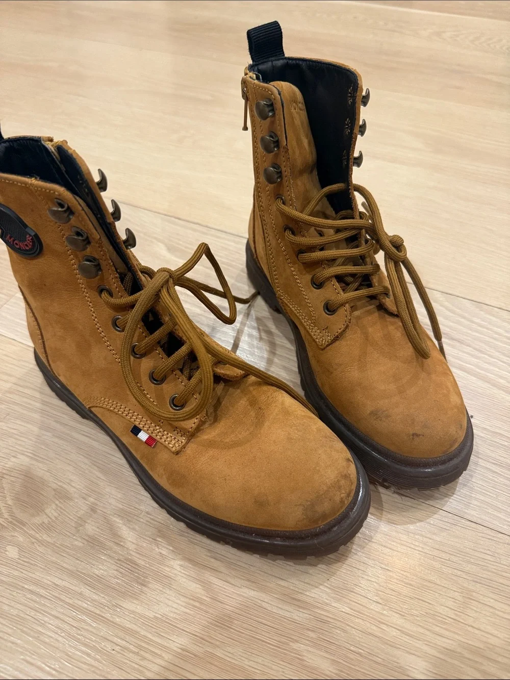 Moncler kids suede