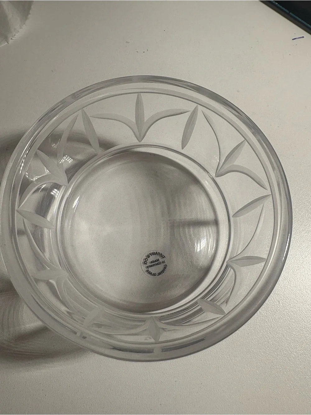 Tiffany & Co. elegant clear