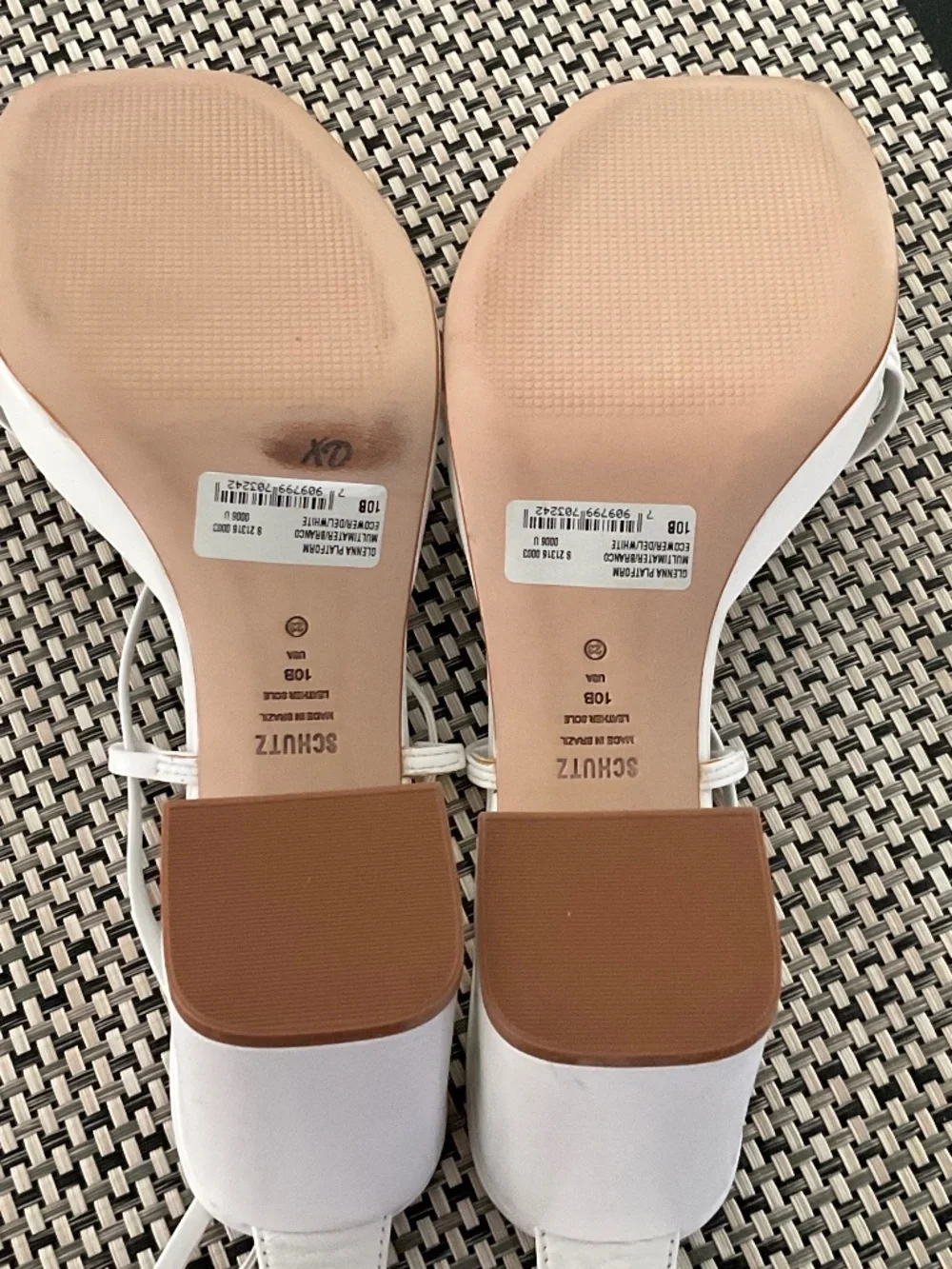 SCHUTZ glenna white