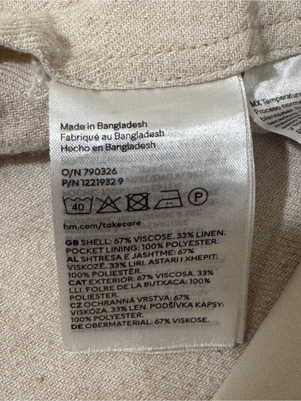 H&M casual wide