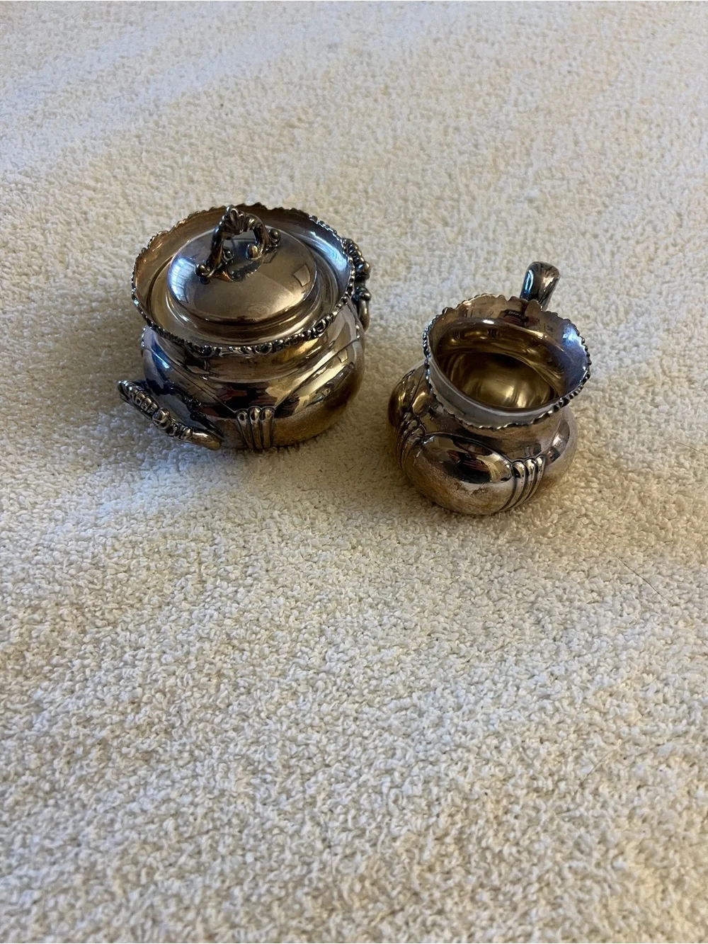 Meriden Silver matched meriden