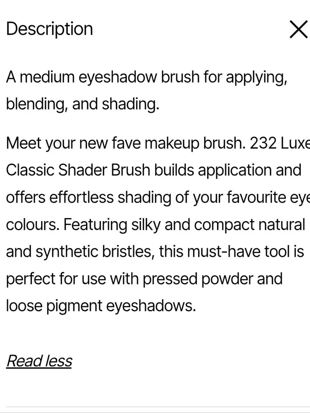 ZOEVA professional shader