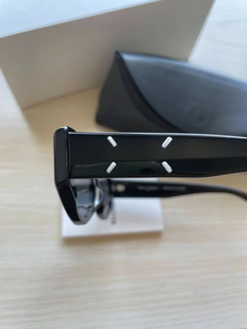 Maison Margiela x Gentle Monster MM205 Black Sunglasses