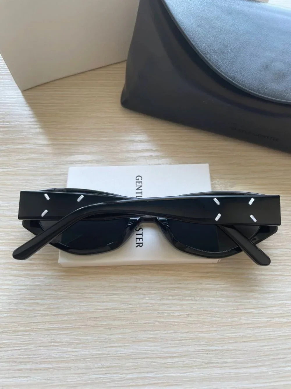 Maison Margiela x Gentle Monster MM205 Black Sunglasses
