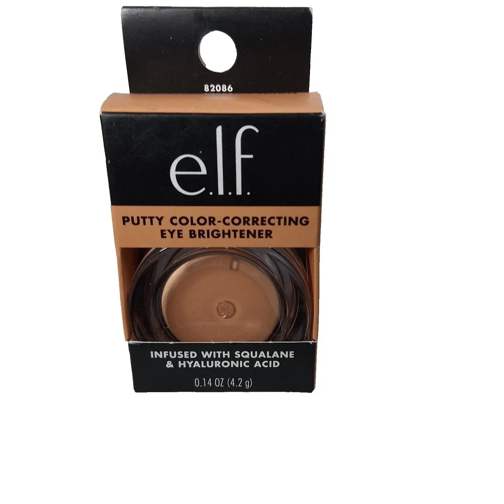 New e.l.f. Putty Color Correcting Eye Brightener Medium/Tan 0.14oz/4.2g‎ NEW BOX