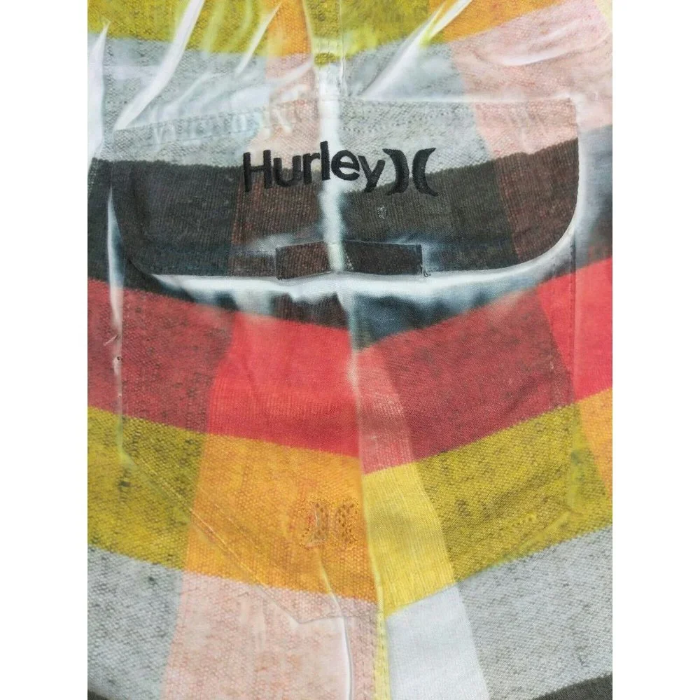 Hurley red yellow