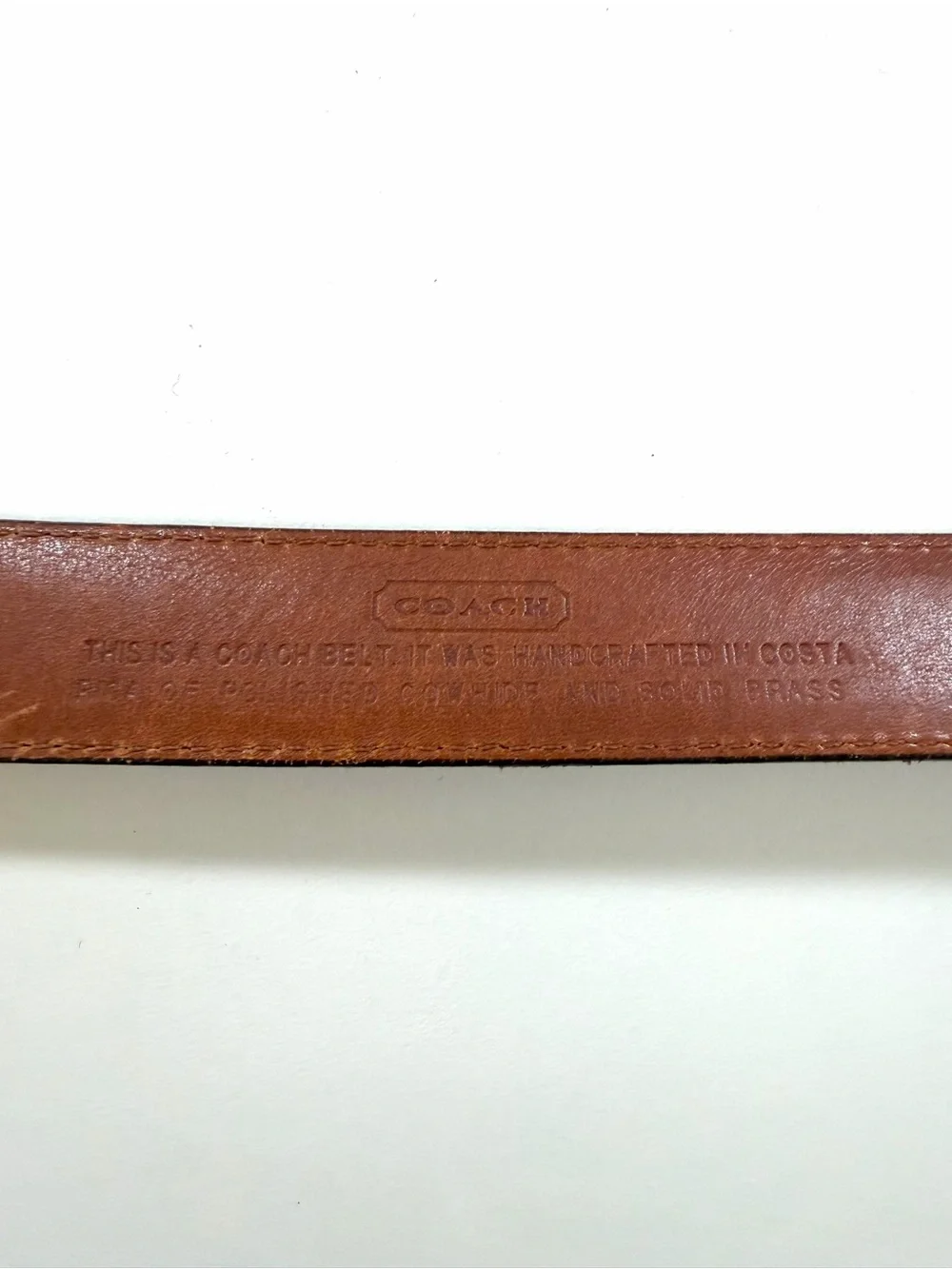 Coach vintage leather