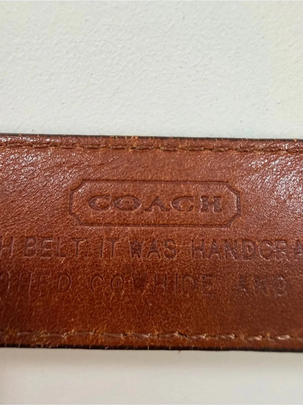 Coach vintage leather