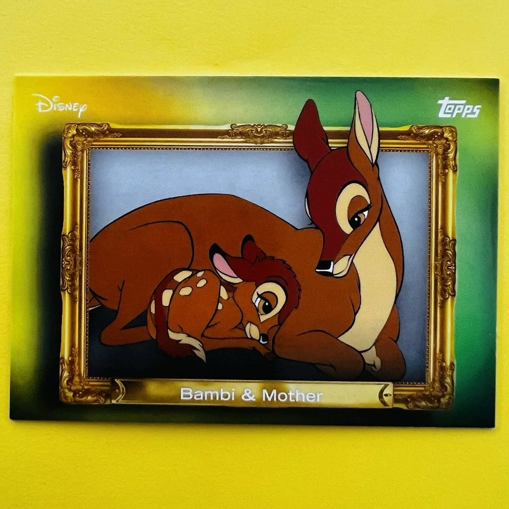 2026 Topps Disney NEON Bambi & Mother‎ FF-16 Family First Insert