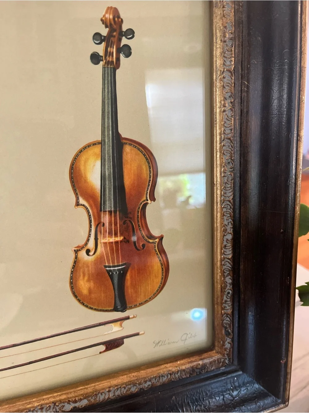 N/A antique framed
