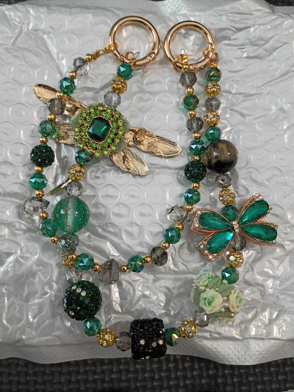 Detalles Jayrie bold green