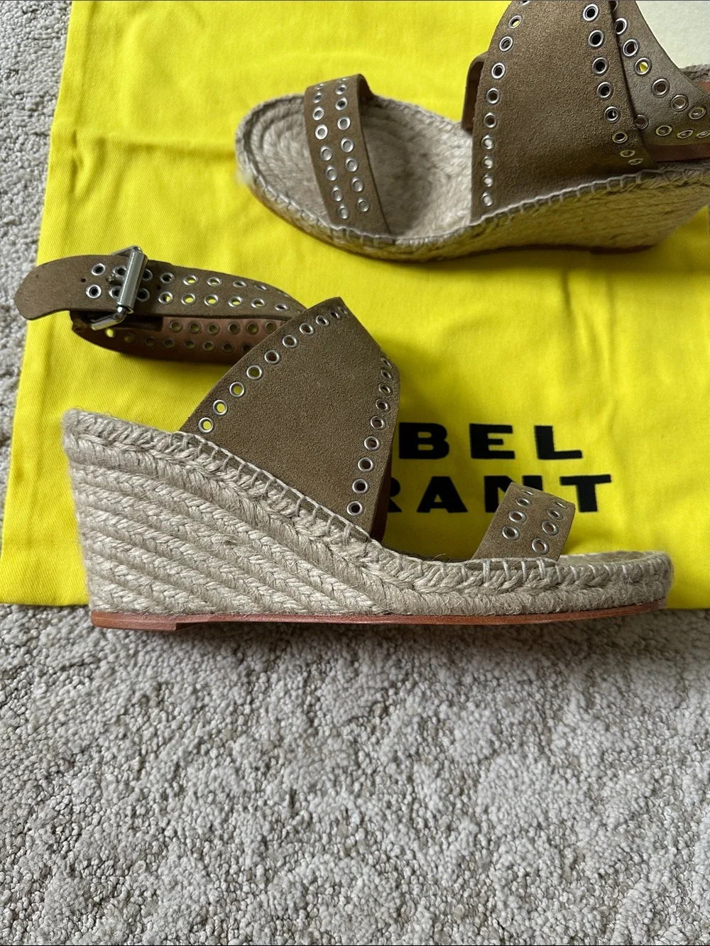 Isabel Marant brown leather