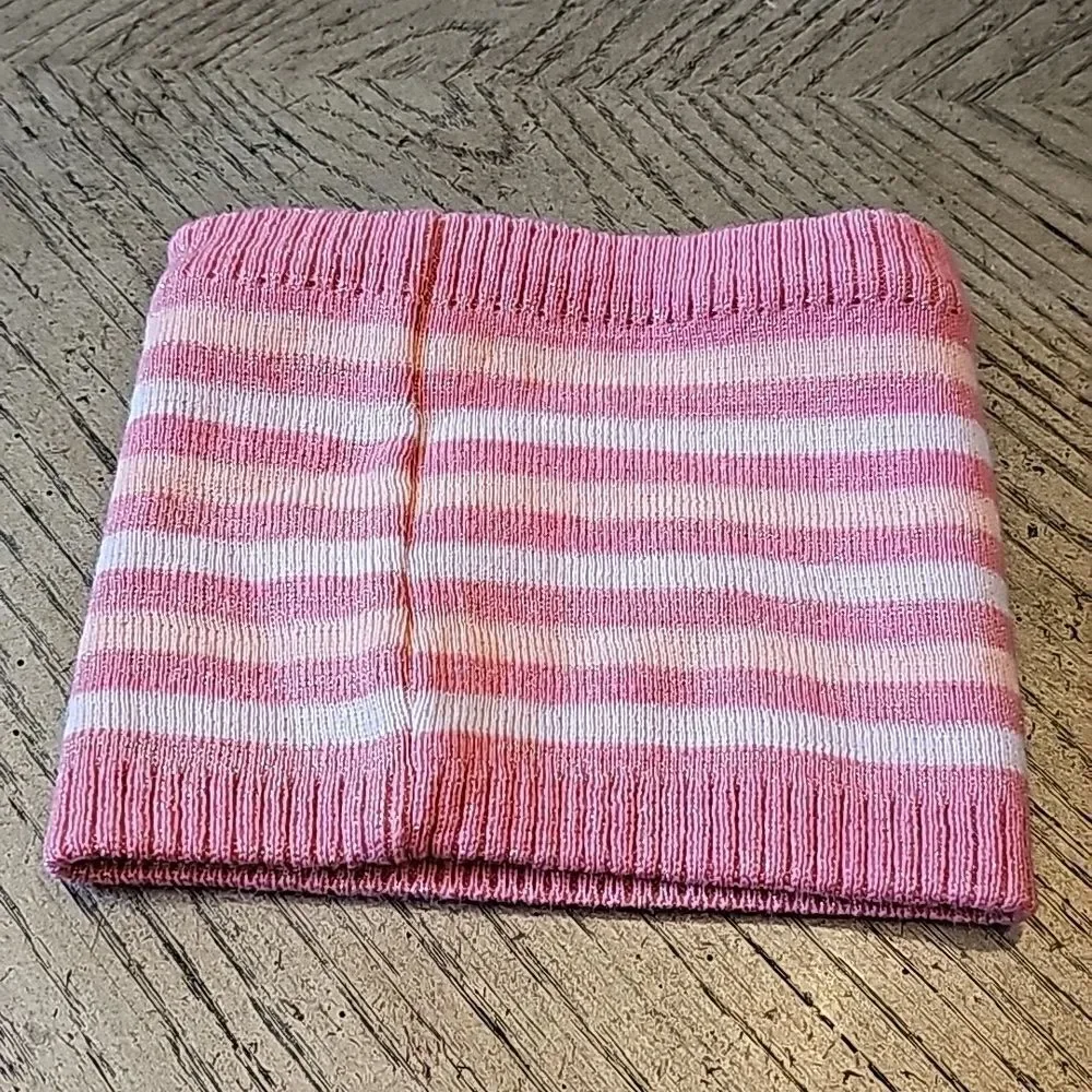 N/A pink scarf