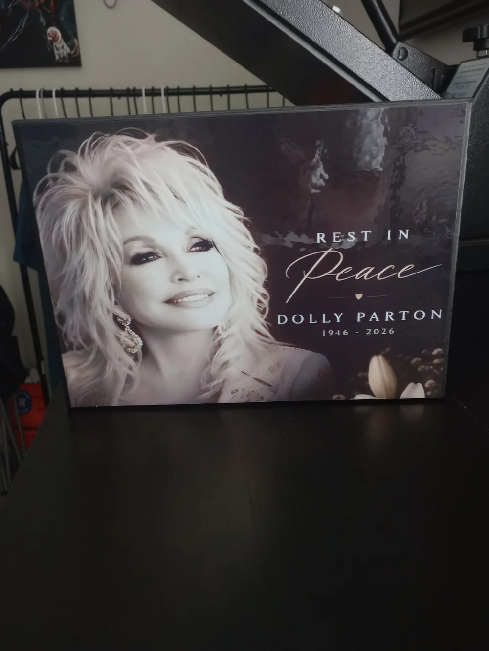 Custom Box Honoring Dolly Parton