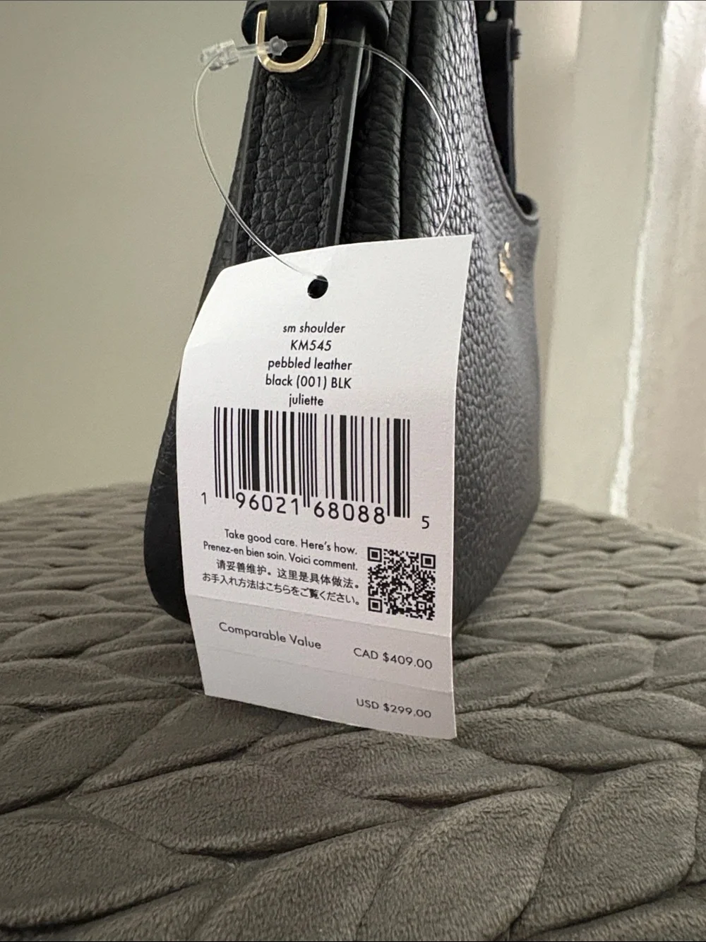 kate spade sleek pebbled