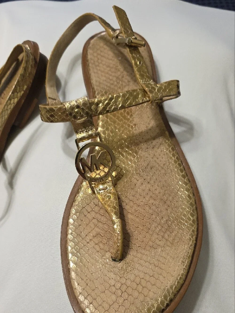 Michael Kors shiny metallic