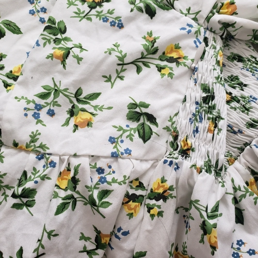 FAITHFULL THE BRAND floral crop top
