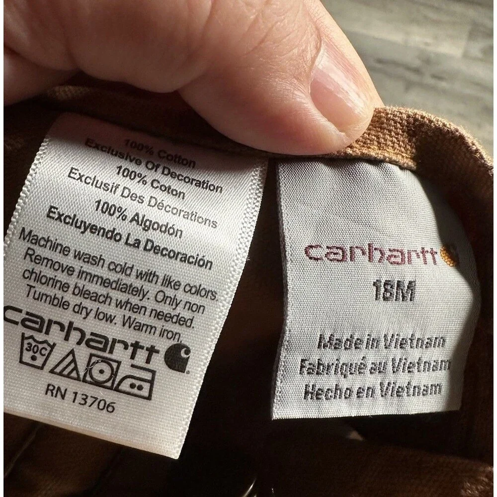 Carhartt kids 18m
