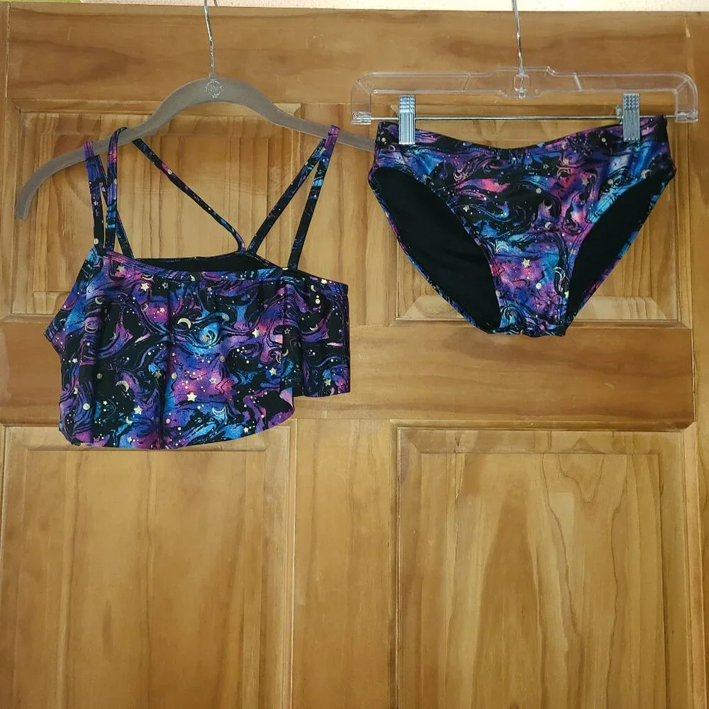 5/$30 Girls more than magic Two Piece Swimsuit