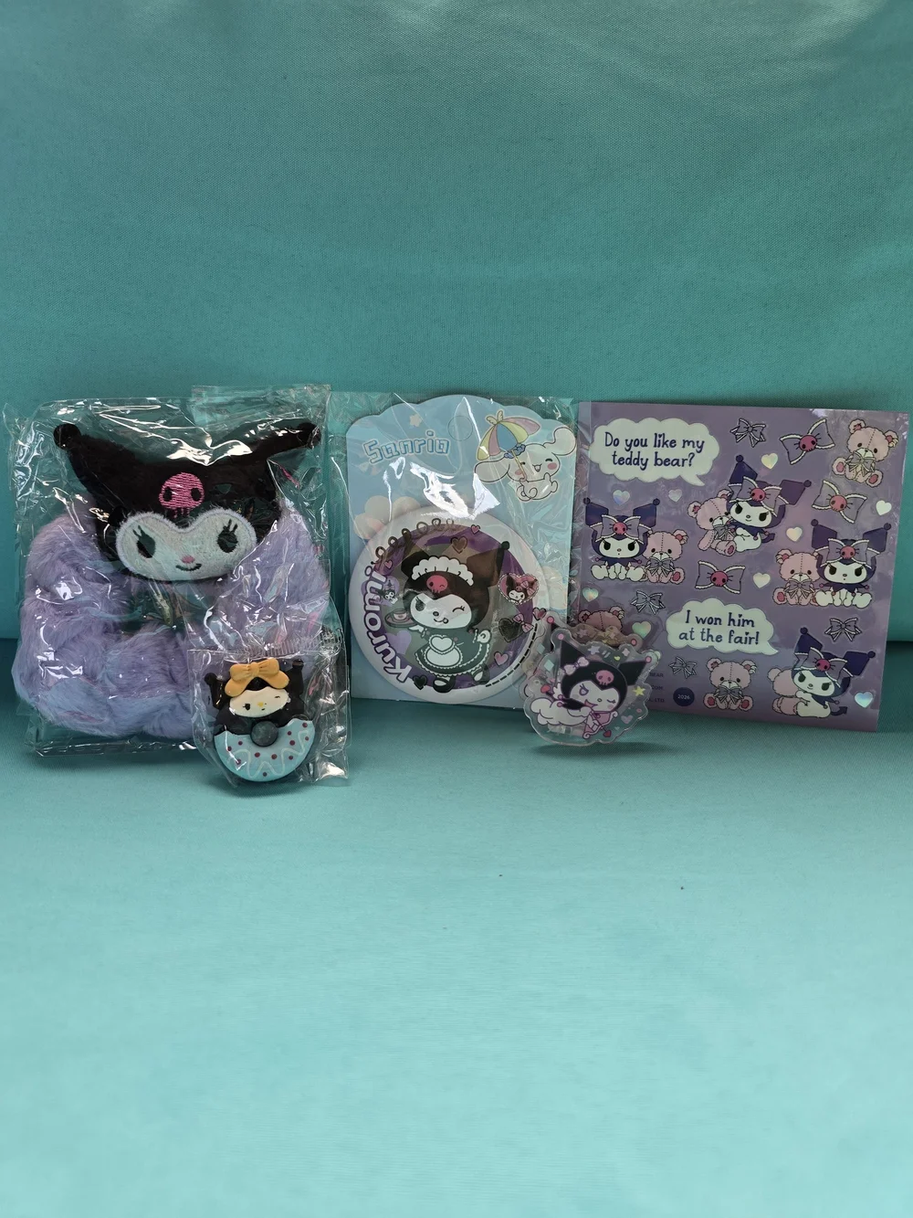 Kuromi Sanrio 5 Pc Set