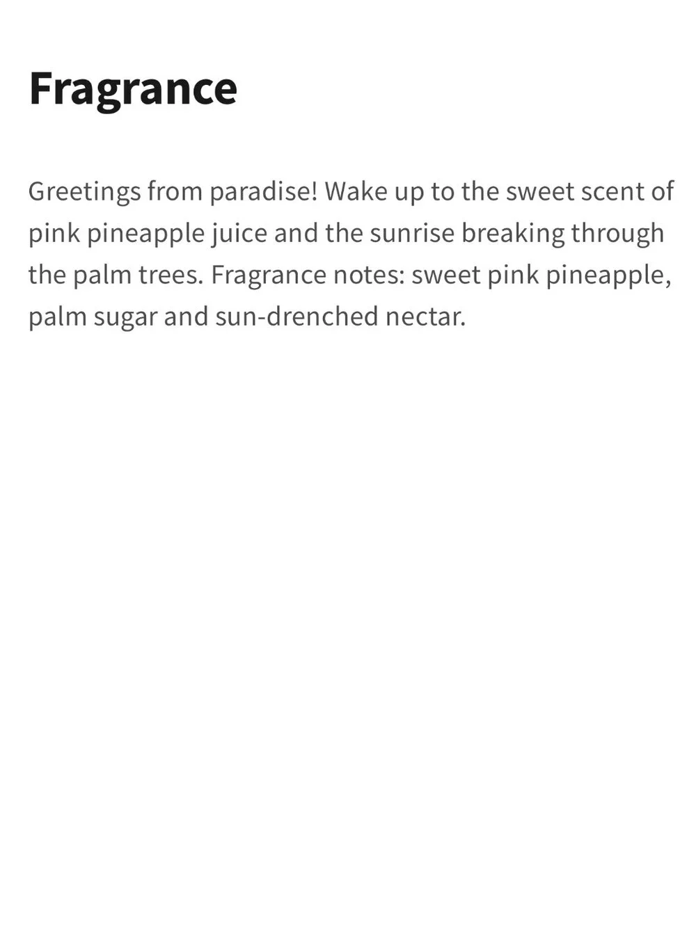 Bath & Body Works spray due