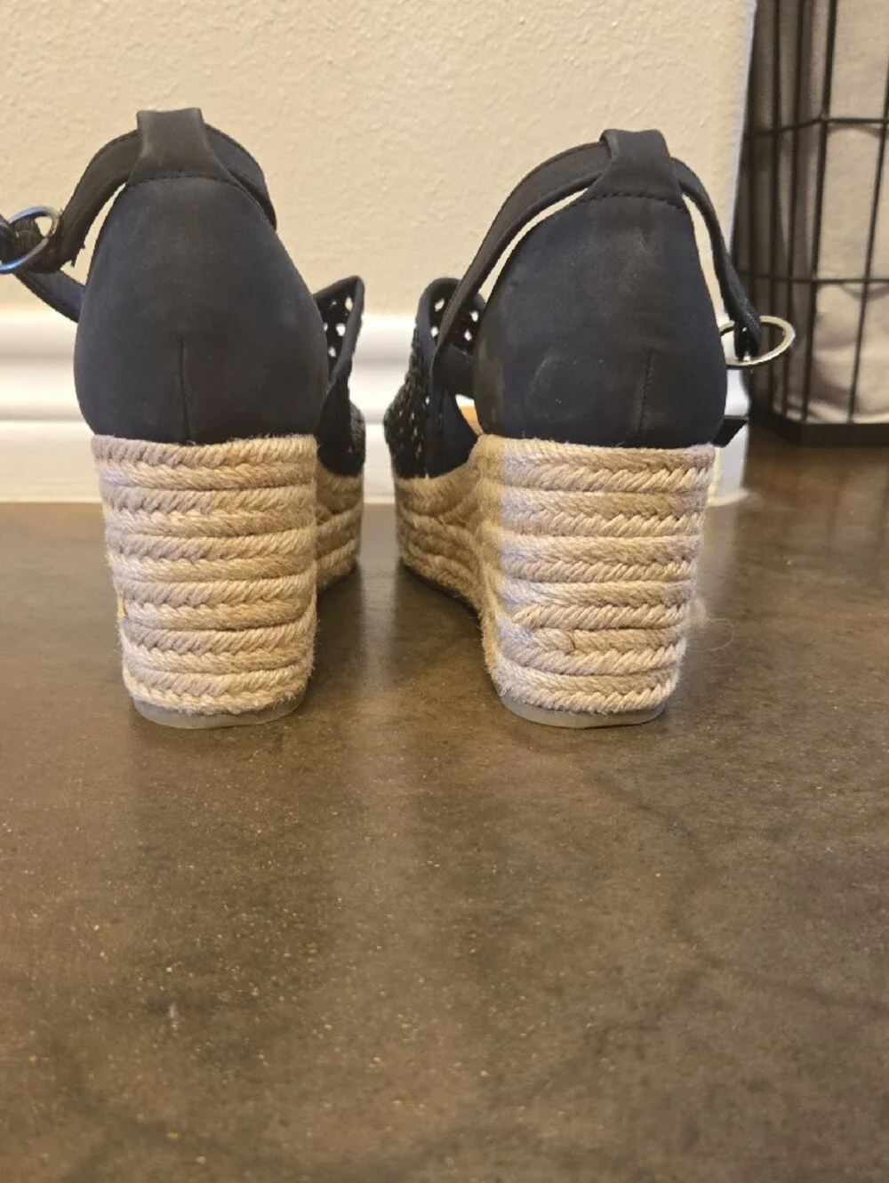 a.n.a navy woven