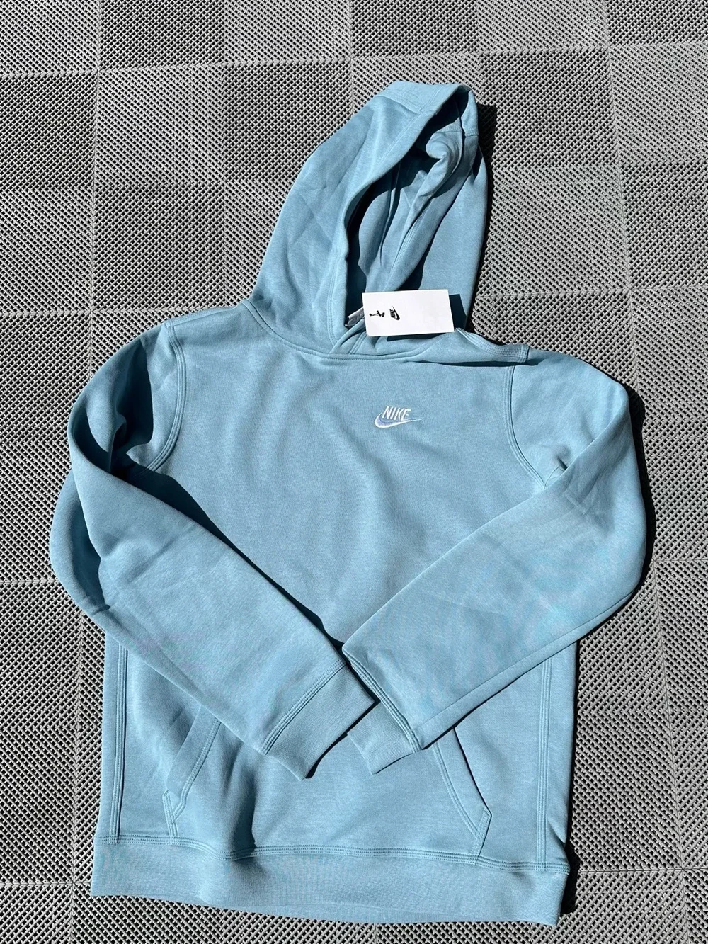 Nike Kids Light Blue Pullover Hoodie
