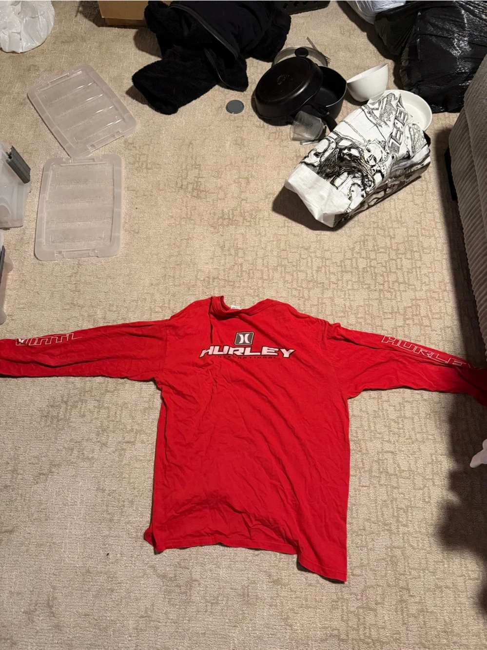 Hurley red feel