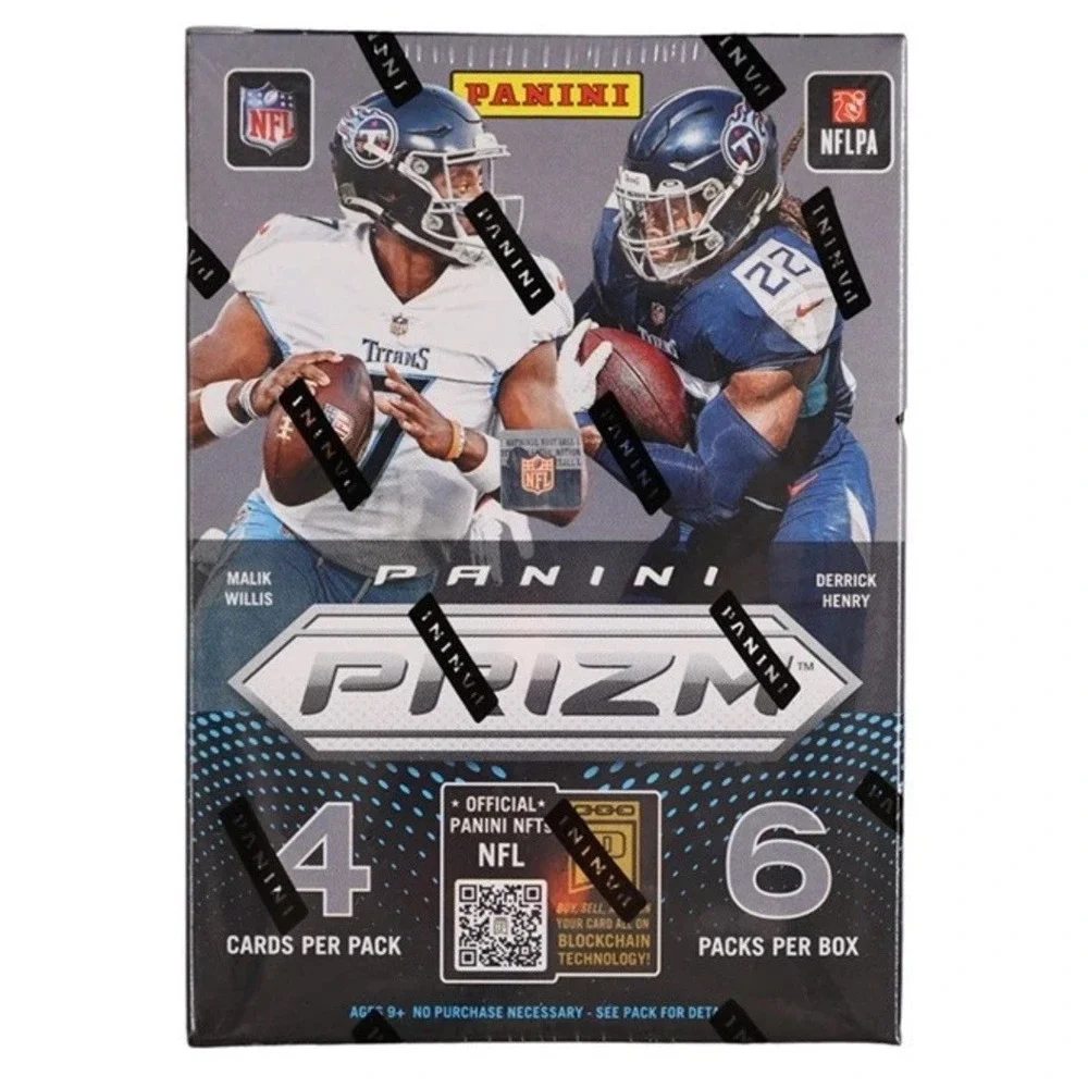 2022 Panini‎ Prizm Football Blaster Box (Red, White & Blue Prizms)