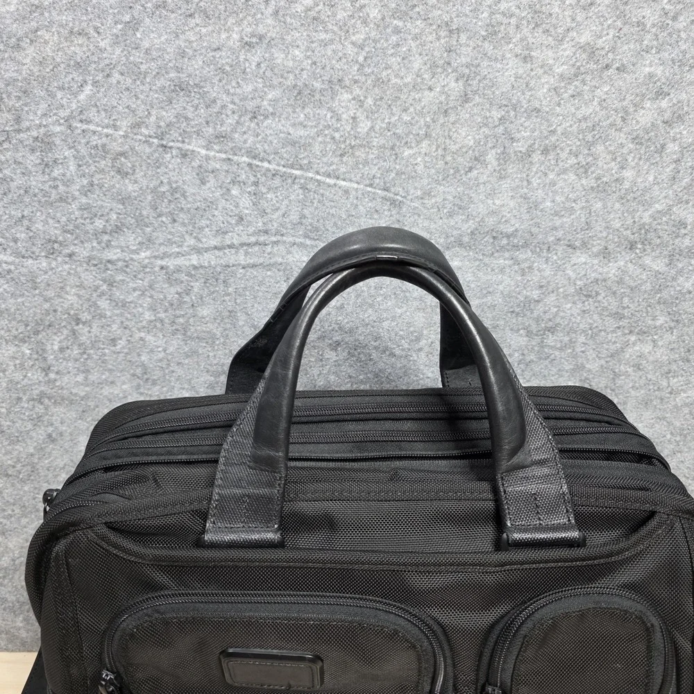 Tumi black alpha