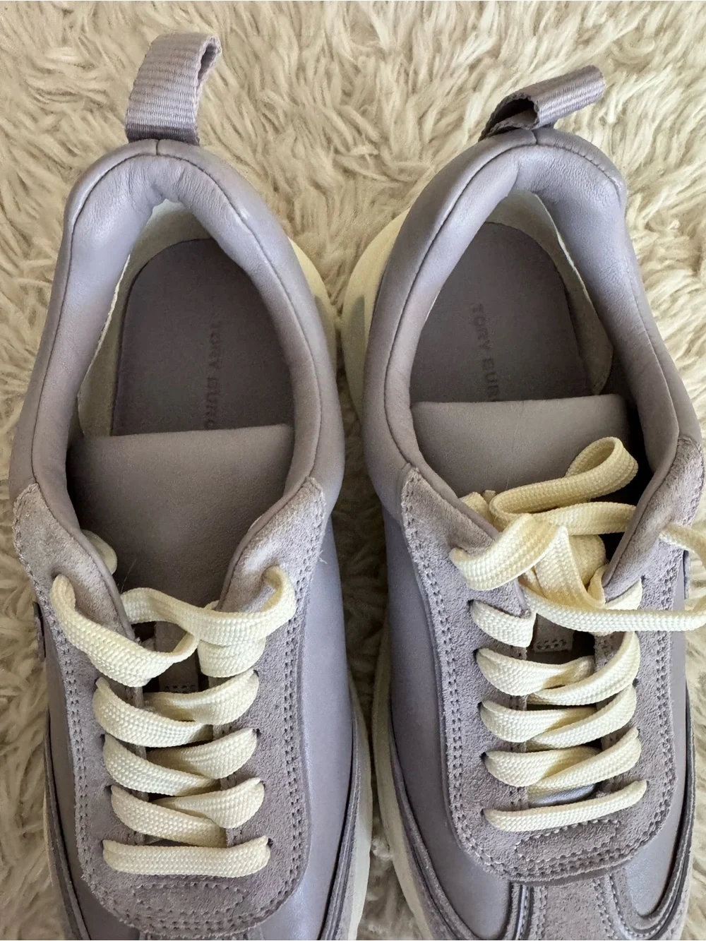 Tory Burch cream worn