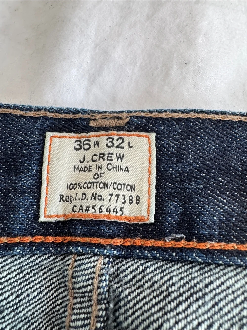 J. Crew slim straight
