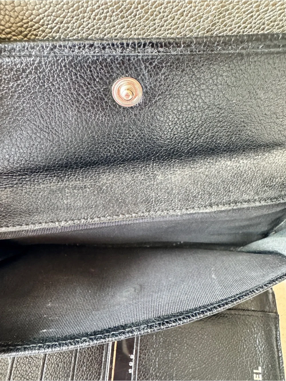 CHANEL continental wallet