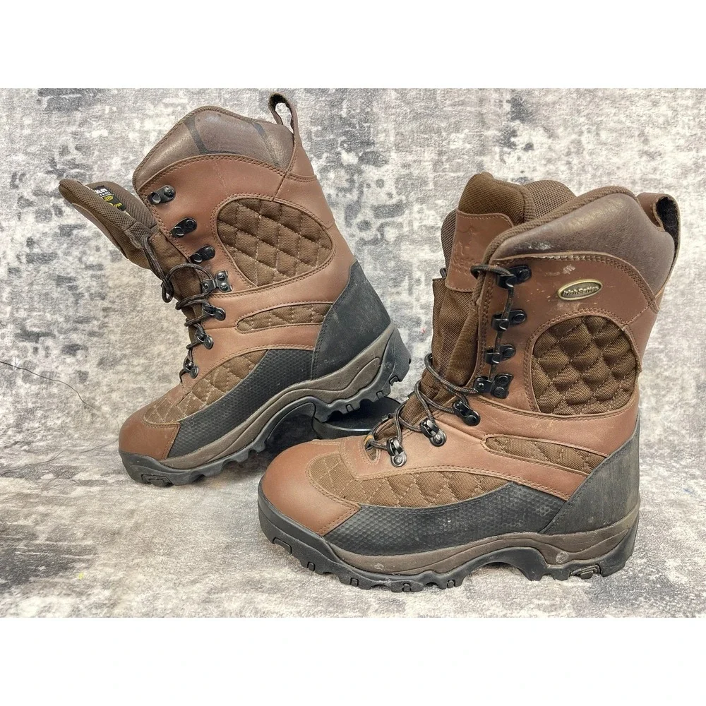 Irish Setter Women 10.5 Snow Tracker Pac Boots Brown Waterproof Insulated‎