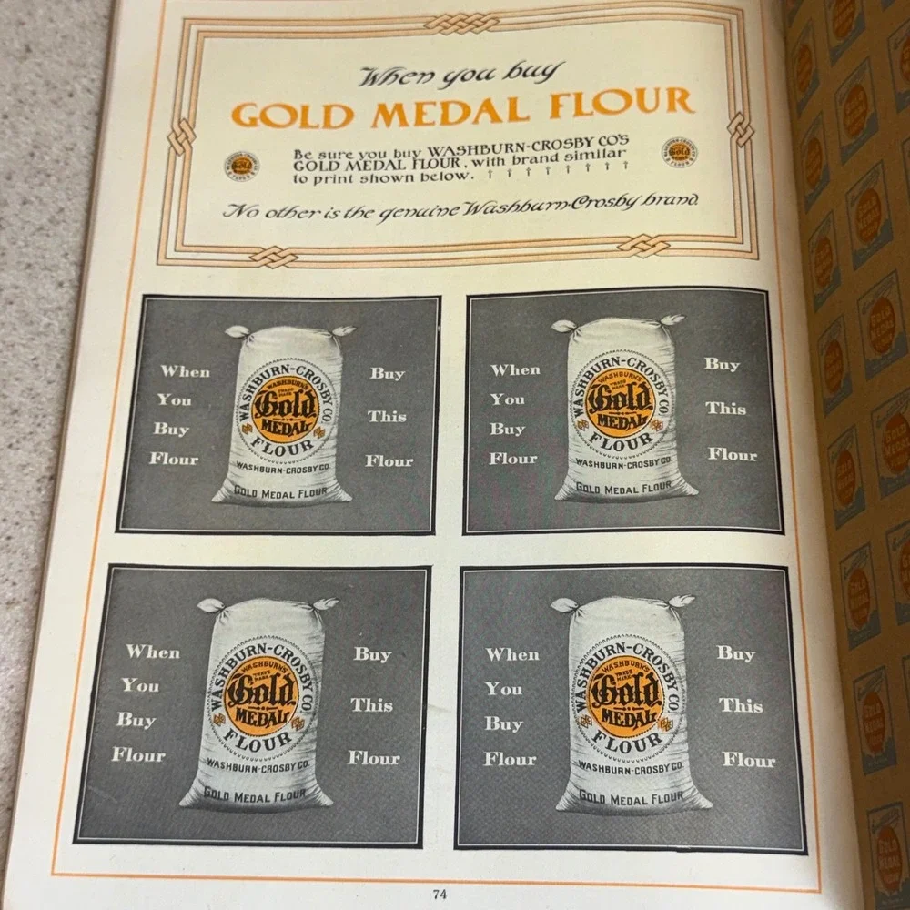Washburn-Crosby Co. instructions historians detailed
