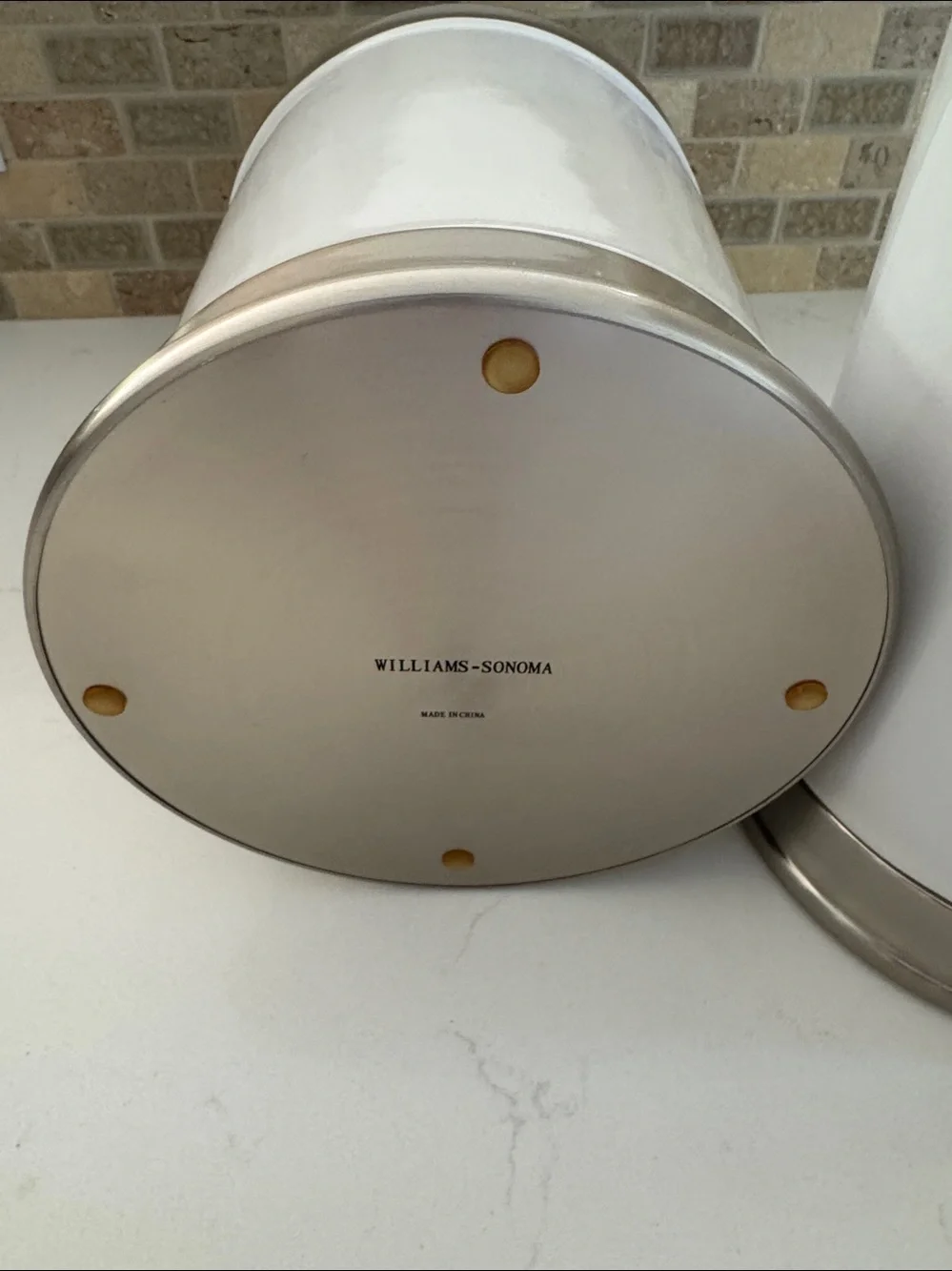 Williams Sonoma sleek white