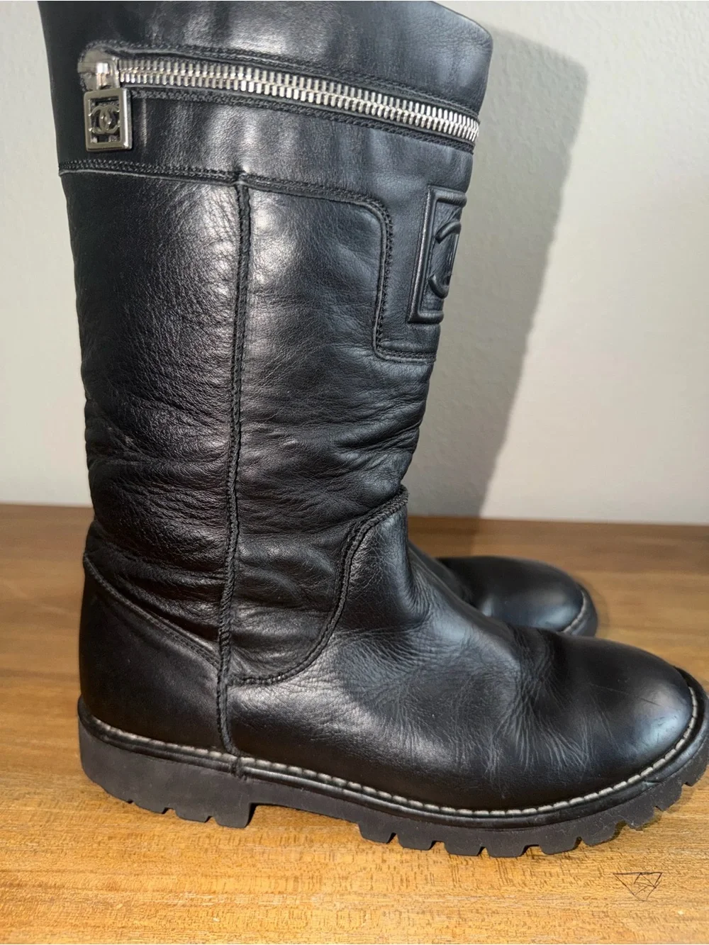 CHANEL authentic black