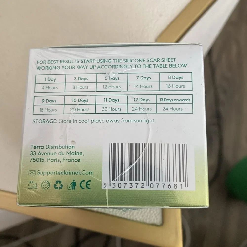 Elaimei silicone scar