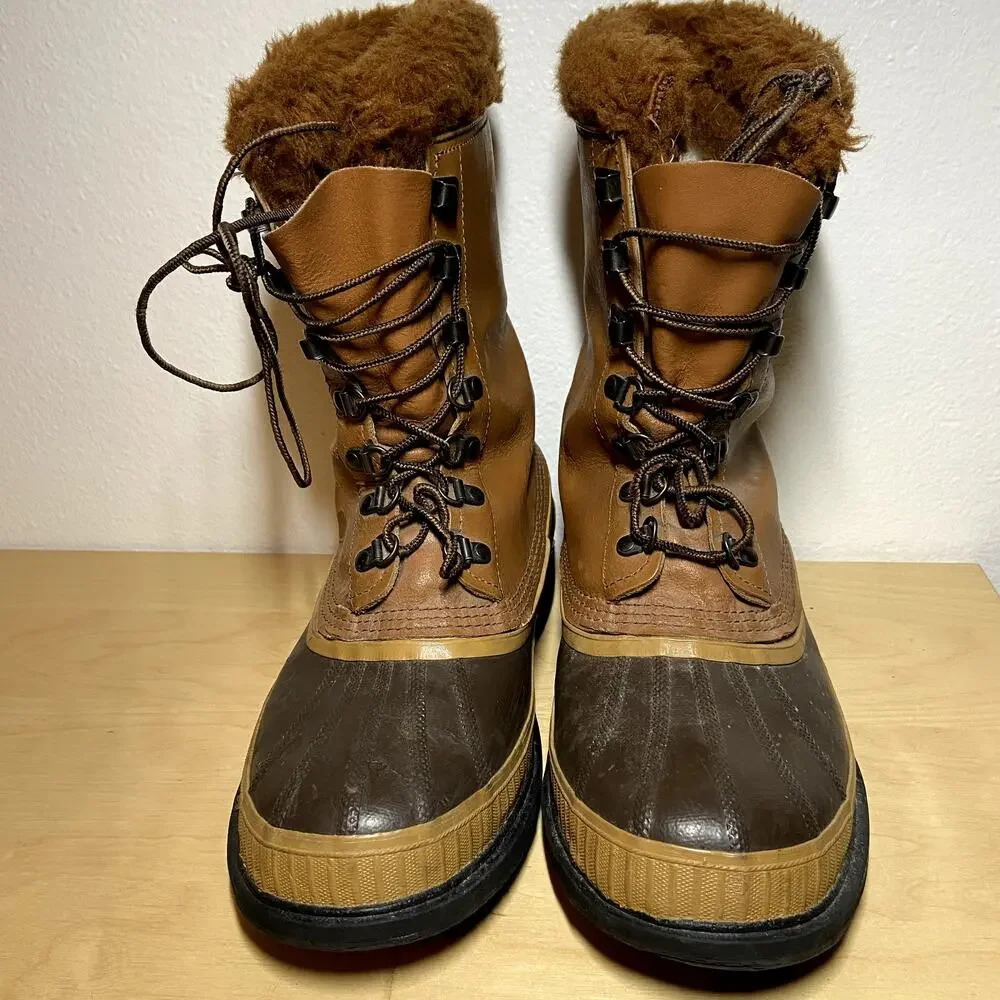 Sorel felt caribou boots