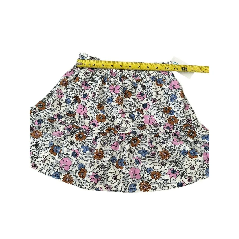 Carter's Girls Floral Drop‎ Waist Skirt Size 7 NWT