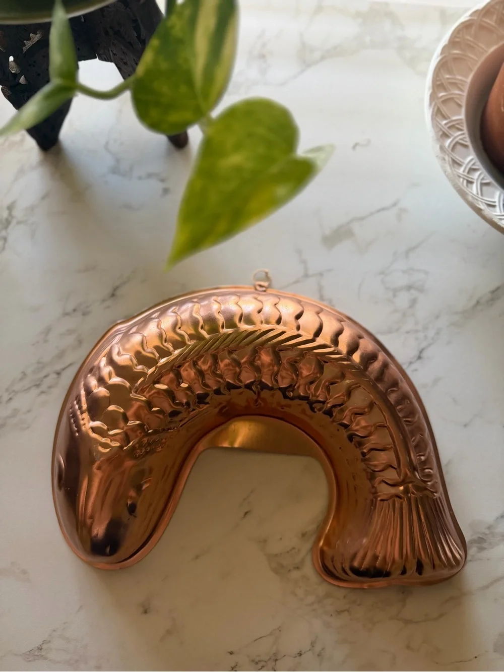 Copper Fish Mold - Decorative Copper Tone
