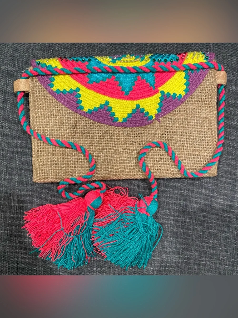 Wayuu Tribe envelope shoulder