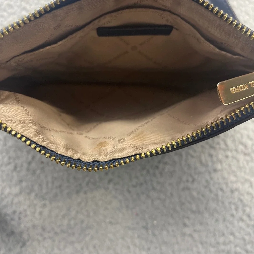 Michael Kors‎ 35F1GTTC6B 407 Jet Set Travel Medium Zip Pouchette Crossbody Bag