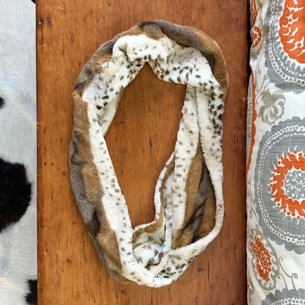 Faux Fur Infinity Scarf
