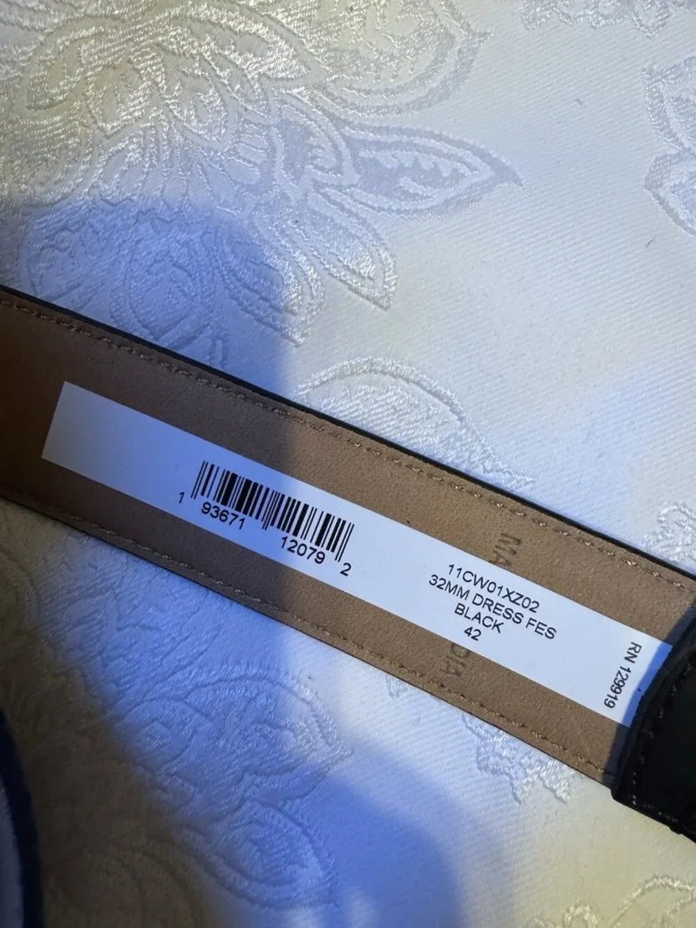 Cole Haan buckle belt