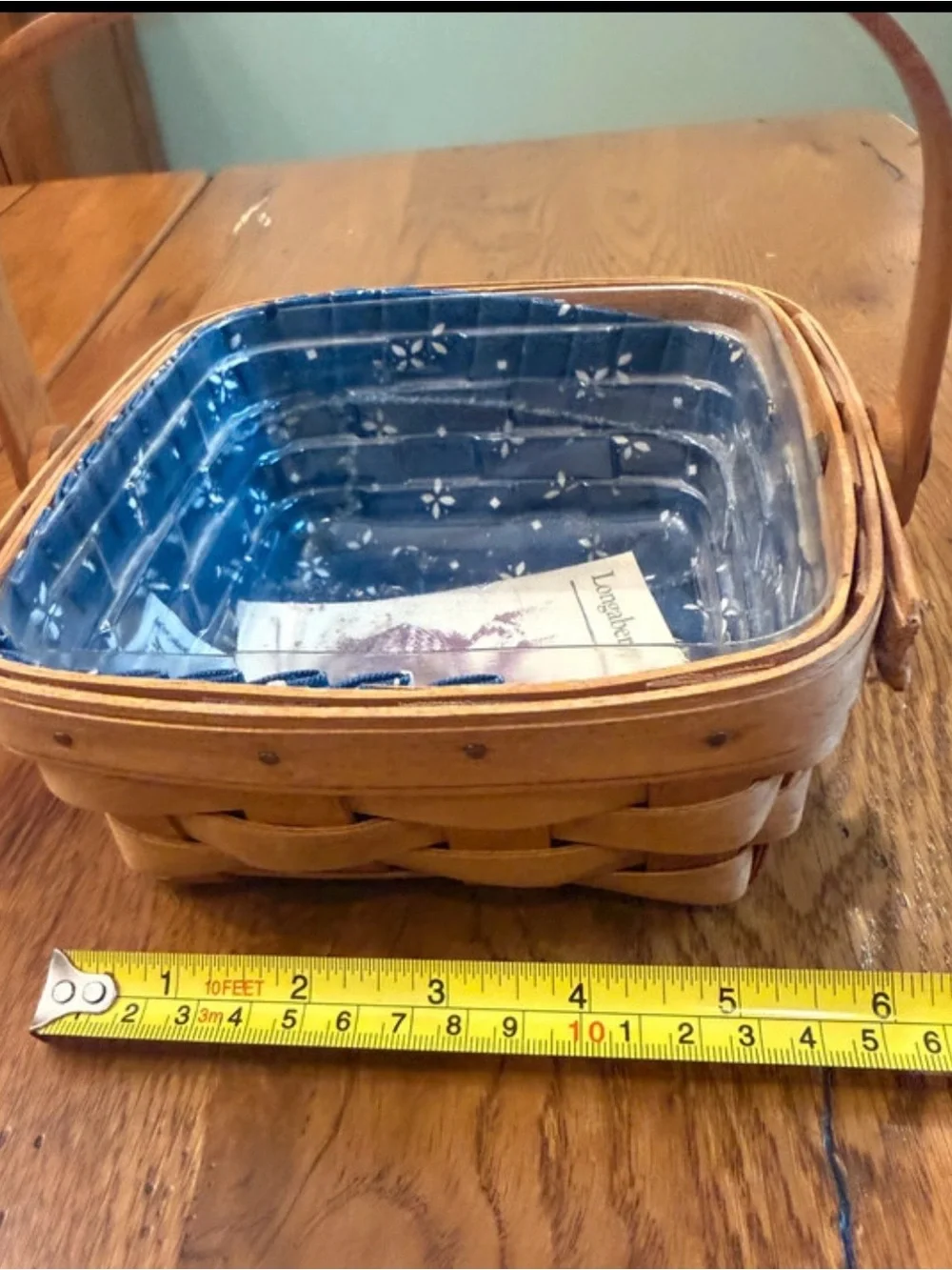 Longaberger woven wood