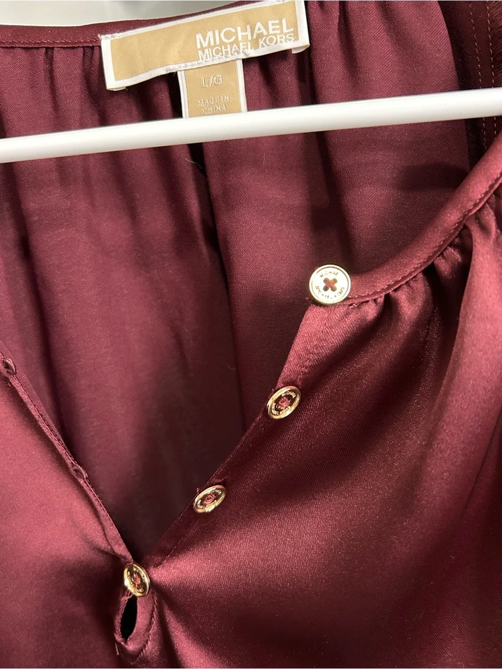 Michael Kors silky satin