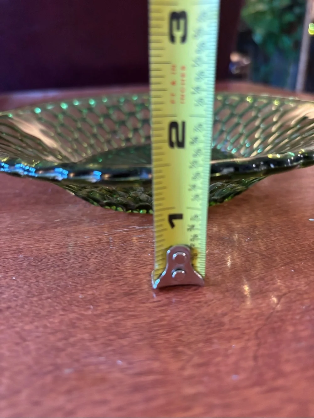 Indiana Glass vintage avocado