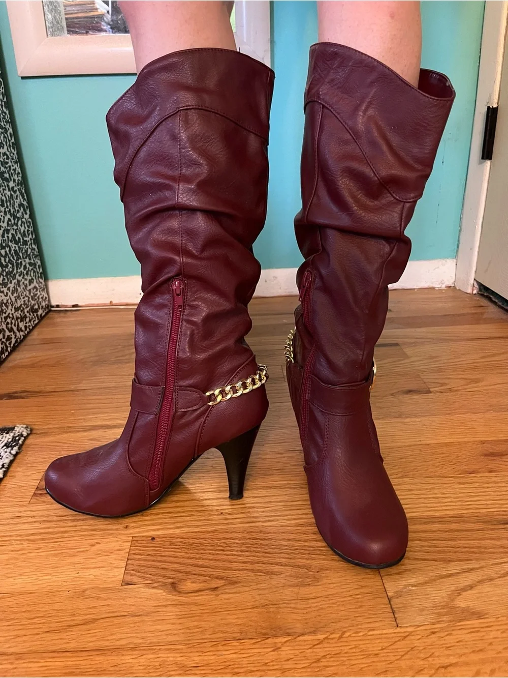 Mandee chic burgundy