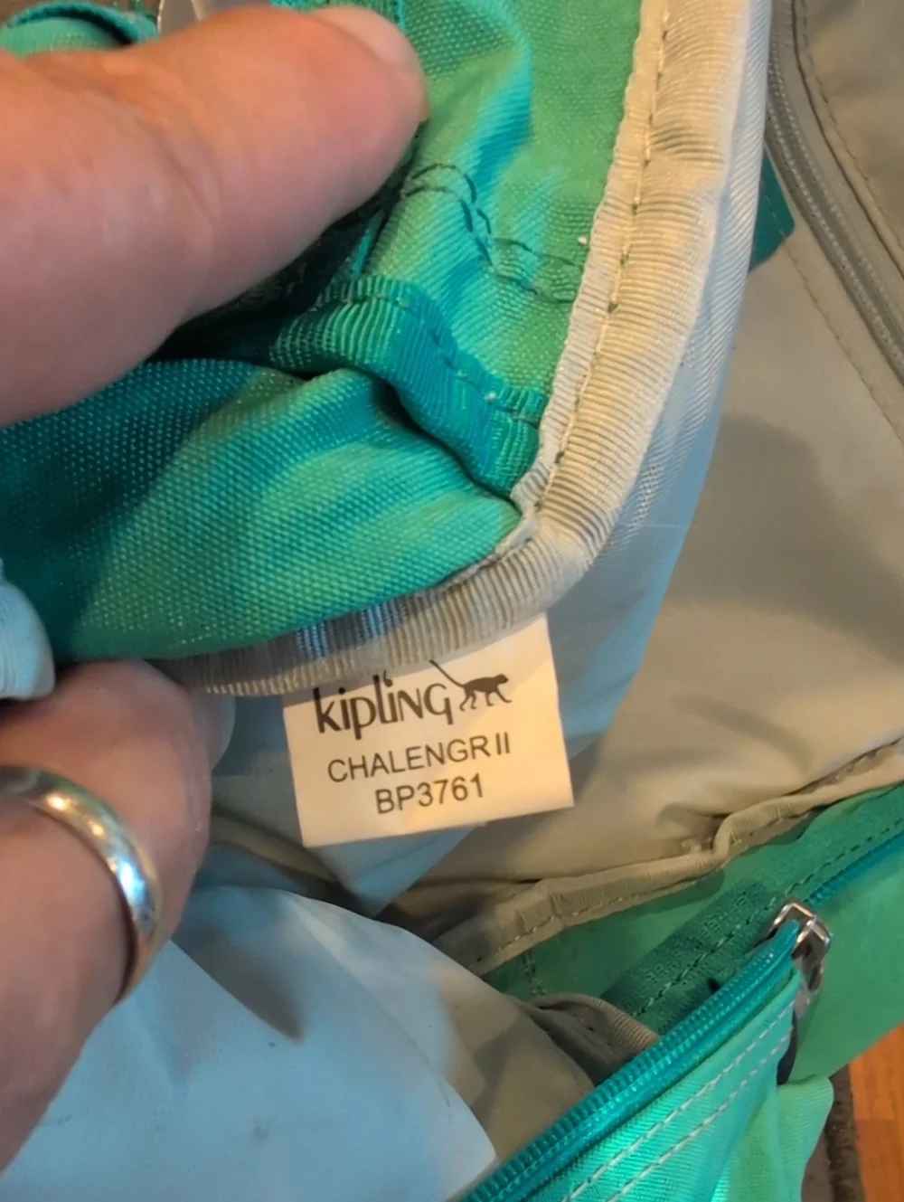 Kipling stylish teal